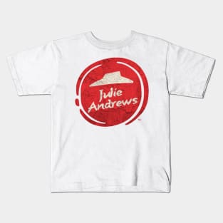 Cosplay Parody Pizza Hut Vintage - Julie Andrews Kids T-Shirt